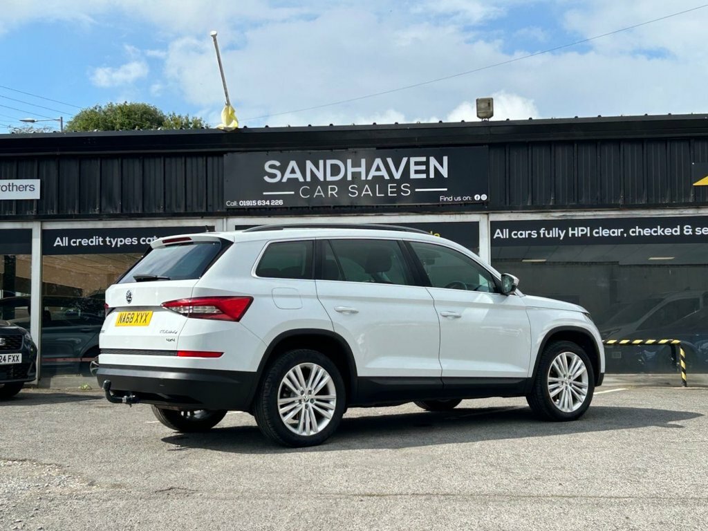 Skoda Kodiaq 2L Se L White #5