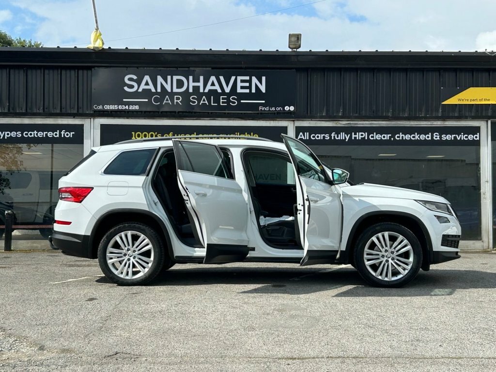 Skoda Kodiaq 2L Se L White #4