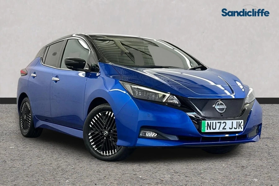Nissan Leaf Leaf 110Kw Tekna 39Kwh Hatchback Blue