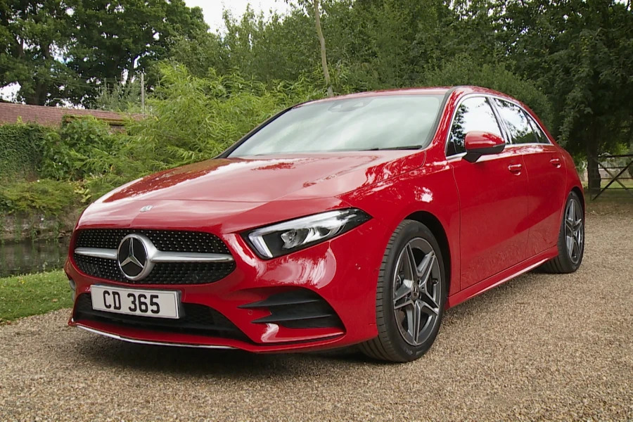 Mercedes-Benz A Class A Class A200 Amg Line Hatchback PJ69CCN Black #2