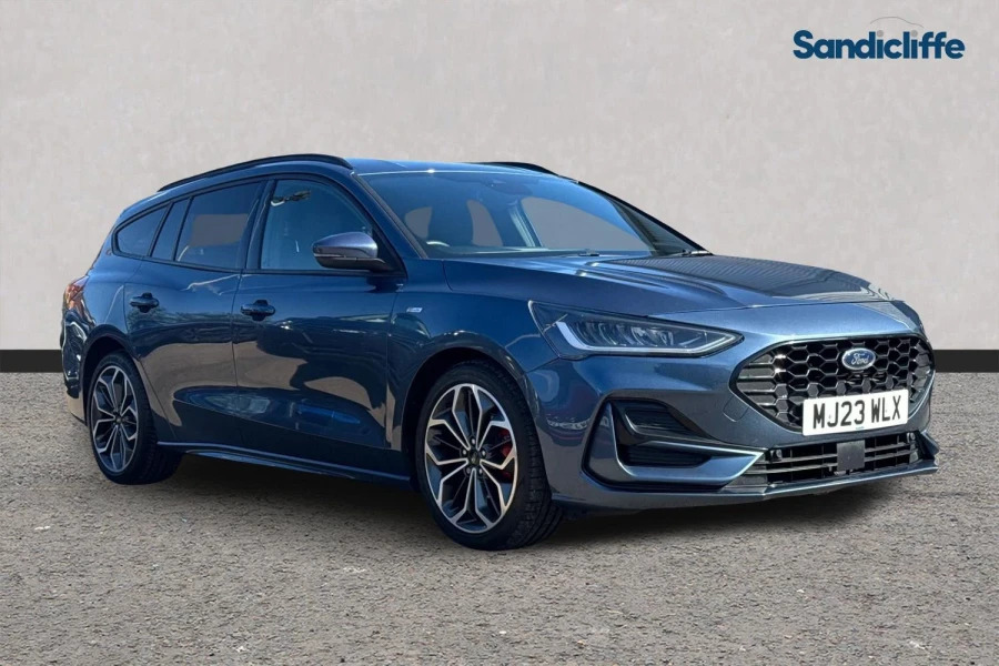 Ford Focus Focus St-line Estate 1.0L Ecoboost 155Ps Mhev Fwd Blue