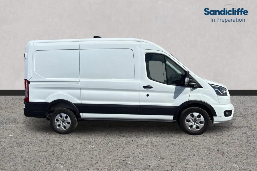 Ford Transit Custom Transit Limited Van 350 L2 2.0L Ecoblue 130Ps Fwd BN26TXT White #2