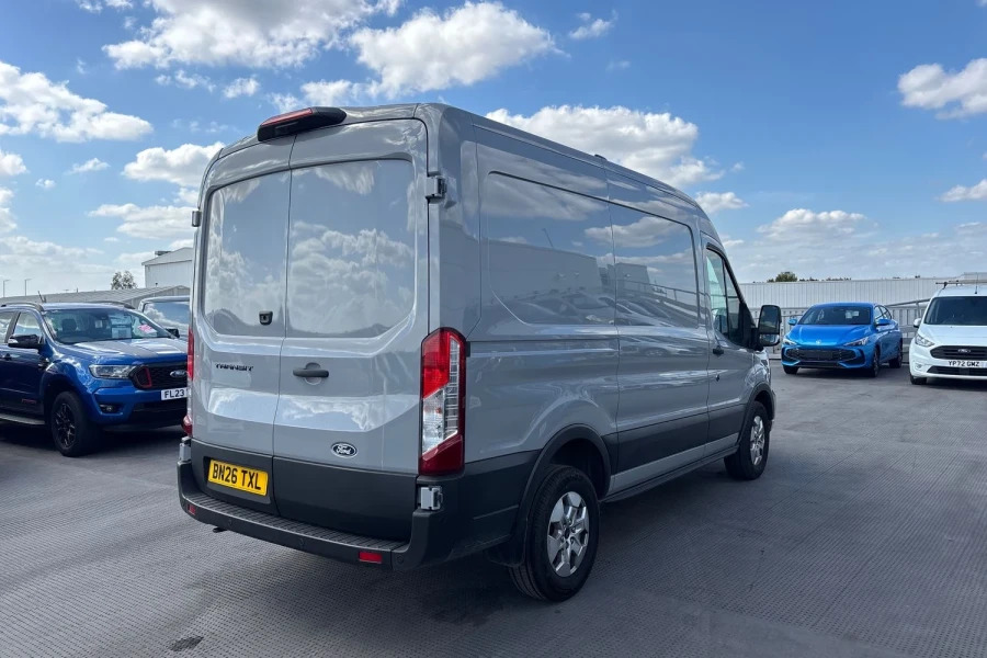 Ford Transit Custom Transit Limited Van 350 L2 2.0L Ecoblue 130Ps Fwd BN26TXL Grey #4