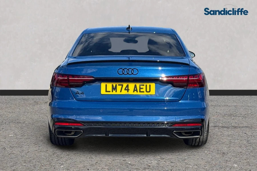 Audi A4 A4 35 Tfsi Black Edition S Tronic Saloon Blue #5