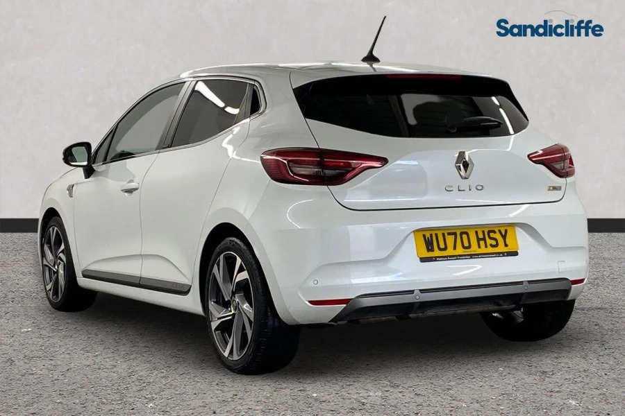 Renault Clio Clio 1.6 E-tech Hybrid 140 Rs Line Hatchb White #6