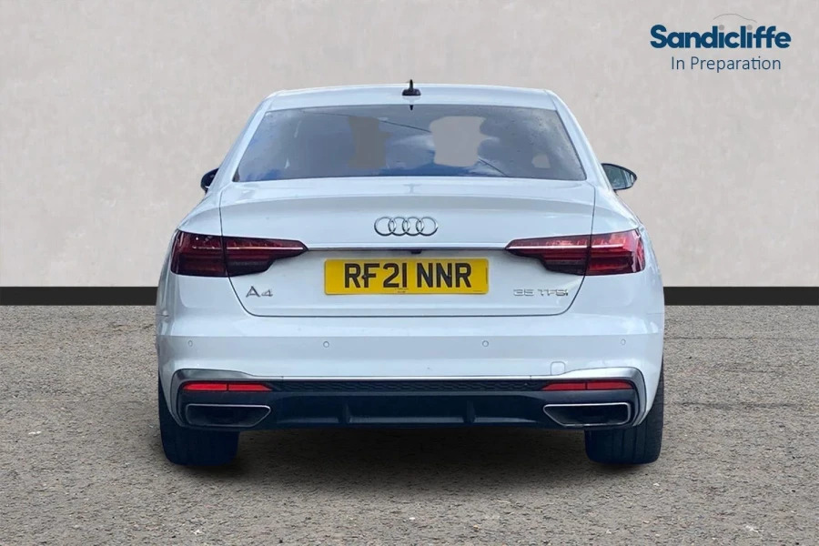 Audi A4 A4 35 Tfsi S Line Saloon RF21NNR White #3
