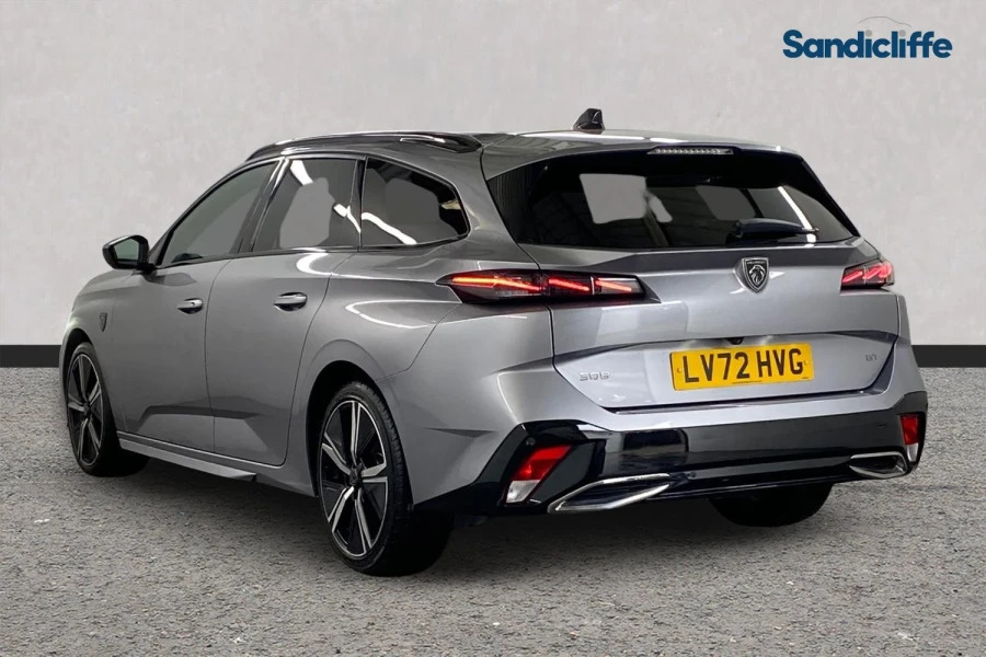 Peugeot 308 308 1.2 Puretech Gt Eat8 Estate LV72HVG Grey #6