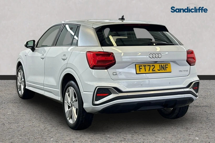 Audi Q2 Q2 35 Tfsi S Line S Tronic Estate FT72JNF White #6