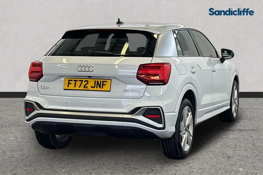 Audi Q2 Q2 35 Tfsi S Line S Tronic Estate FT72JNF White #4