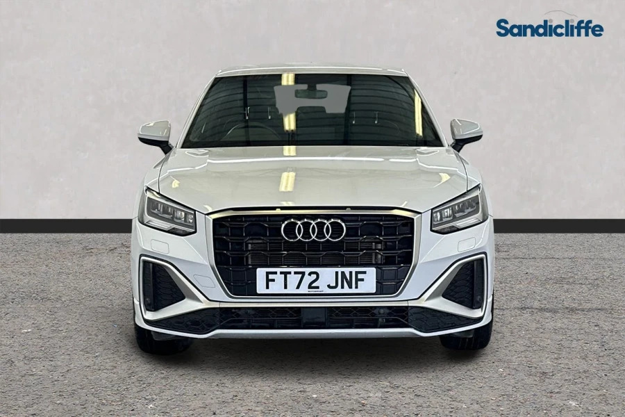Audi Q2 Q2 35 Tfsi S Line S Tronic Estate FT72JNF White #2