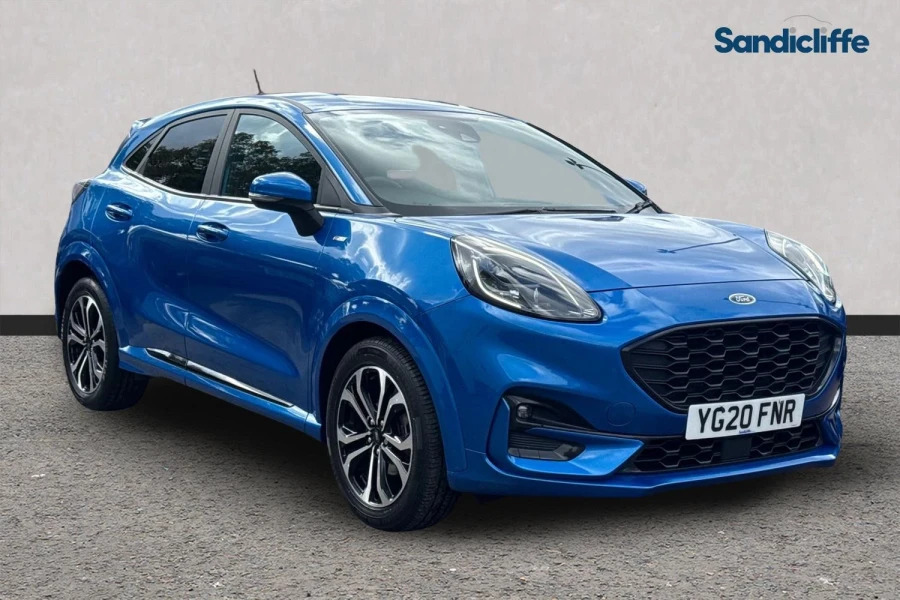 Ford Puma Puma 1.0 L Ecoboost Hybrid Mhev St-line 6Spd Blue