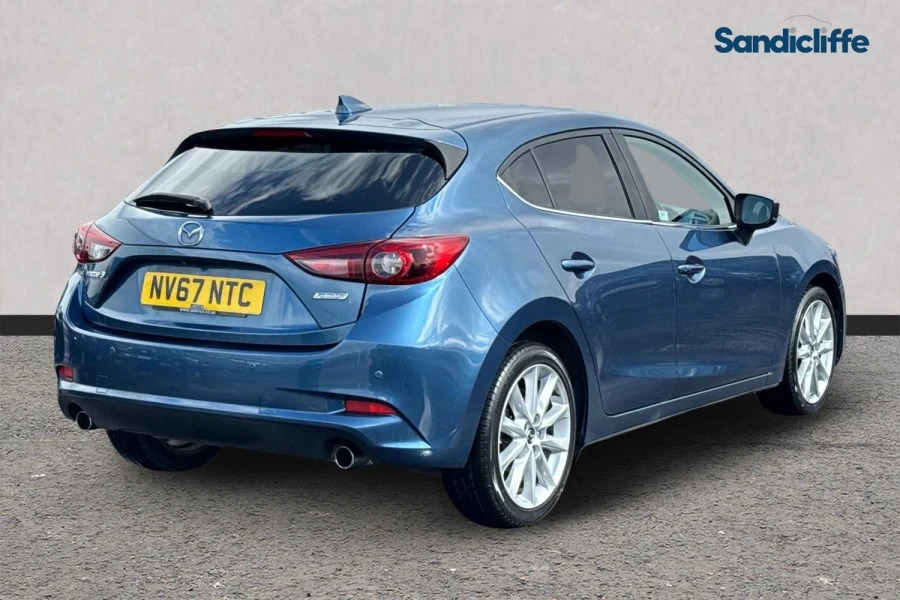 Mazda 3 White #4