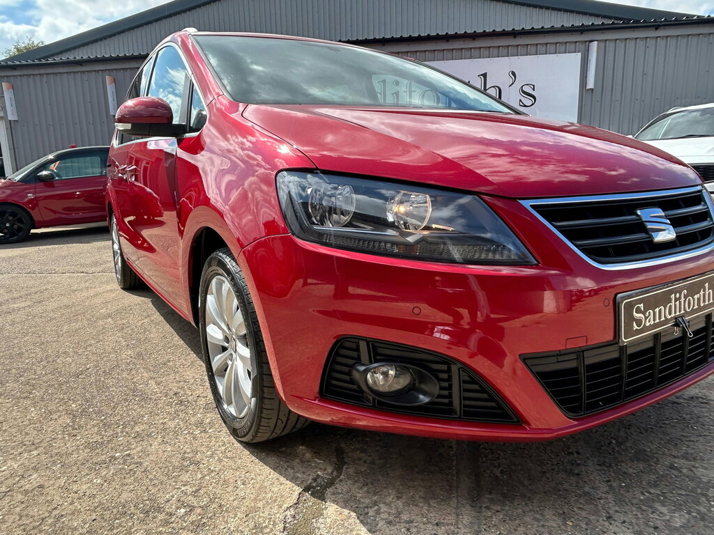 Seat Alhambra 2.0 Tdi Se Mpv Dsg Euro 6 Ss 150 Ps SW17UJJ Red #2