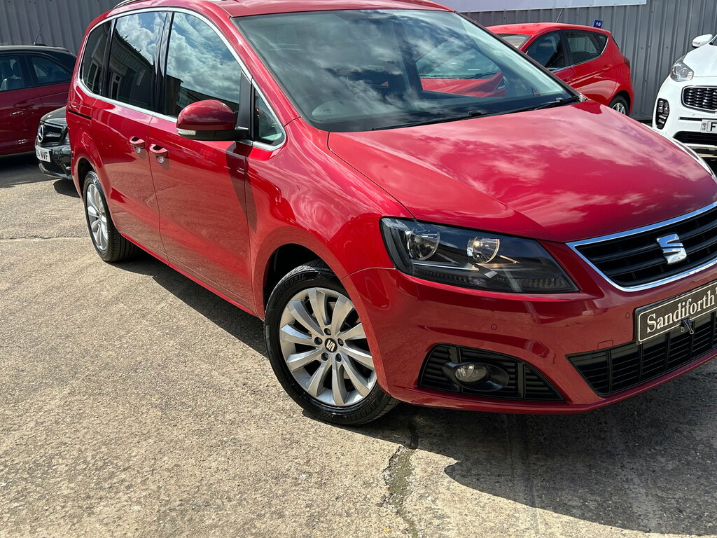 Seat Alhambra 2.0 Tdi Se Mpv Dsg Euro 6 Ss 150 Ps SW17UJJ Red #3