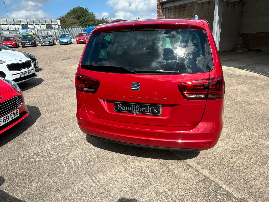 Seat Alhambra 2.0 Tdi Se Mpv Dsg Euro 6 Ss 150 Ps SW17UJJ Red #6