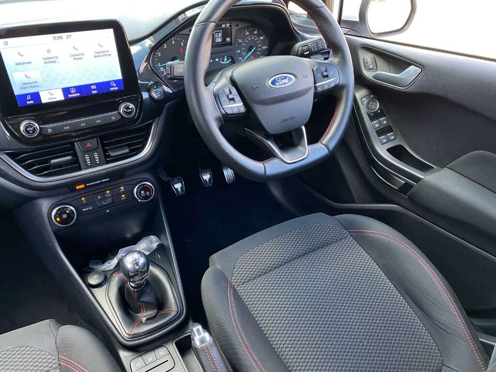 Ford Fiesta 1.0T Ecoboost Mhev St-line Edition Euro 6 Ss  White #2