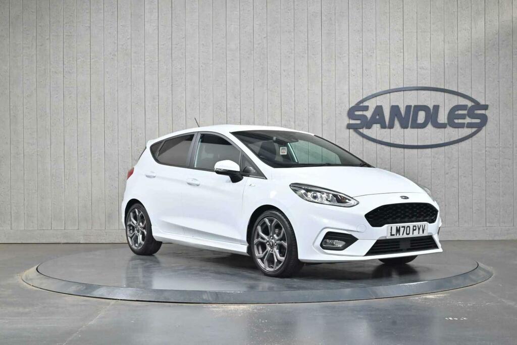 Ford Fiesta 1.0T Ecoboost Mhev St-line Edition Euro 6 Ss White