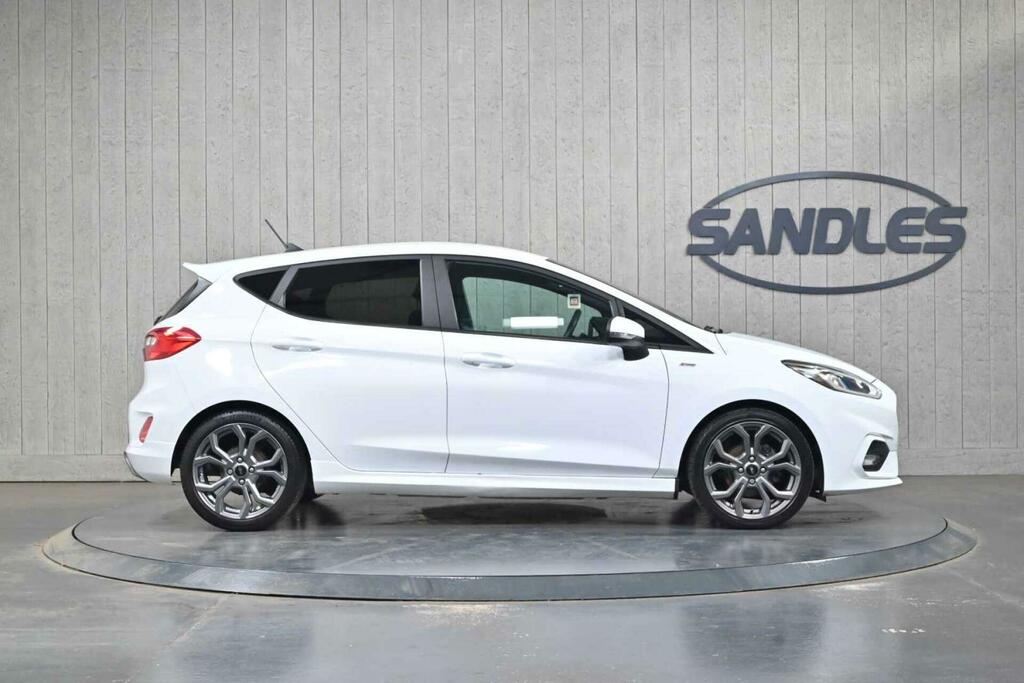 Ford Fiesta 1.0T Ecoboost Mhev St-line Edition Euro 6 Ss  White #5