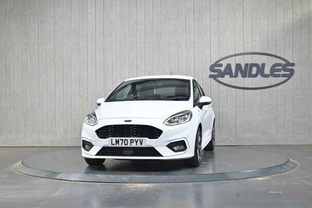 Ford Fiesta 1.0T Ecoboost Mhev St-line Edition Euro 6 Ss  White #4