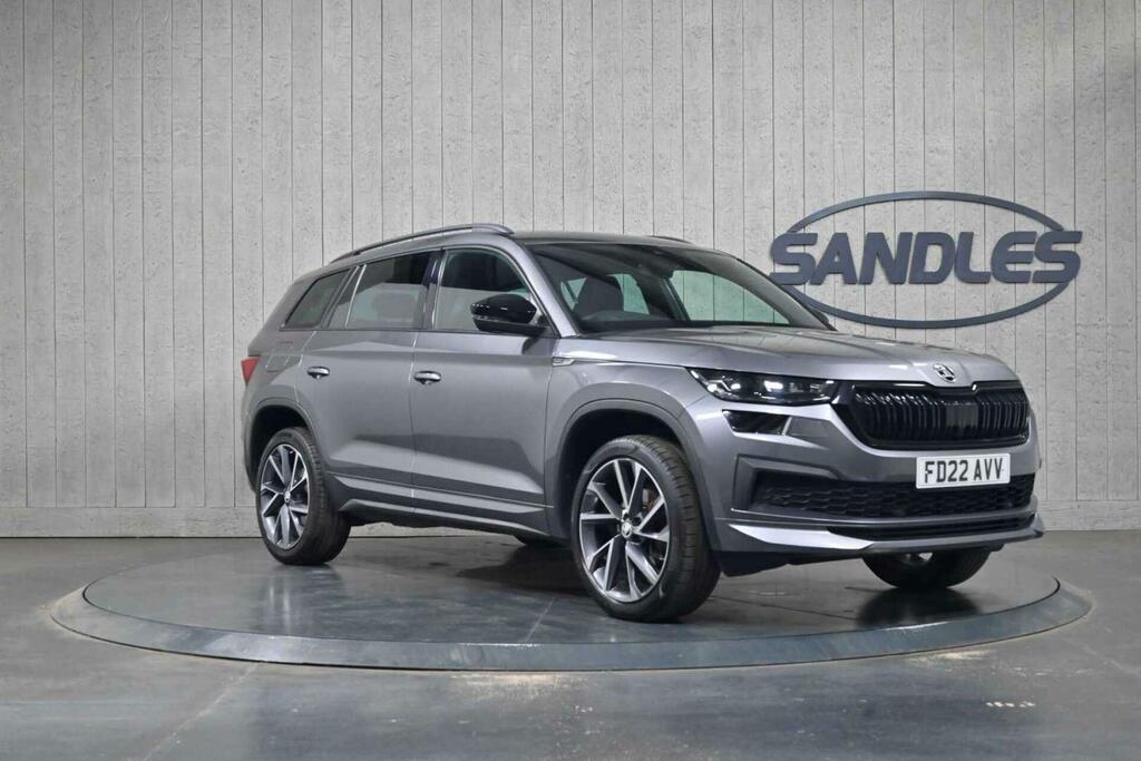 Skoda Kodiaq 1.5 Tsi Act Sportline Dsg Euro 6 Ss 7 Seat Grey