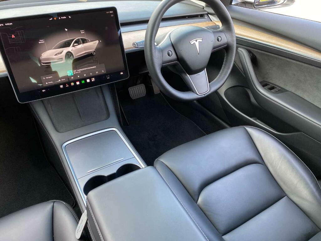 Tesla Model 3 Auto Rwd 4dr AJ22CWK White #2