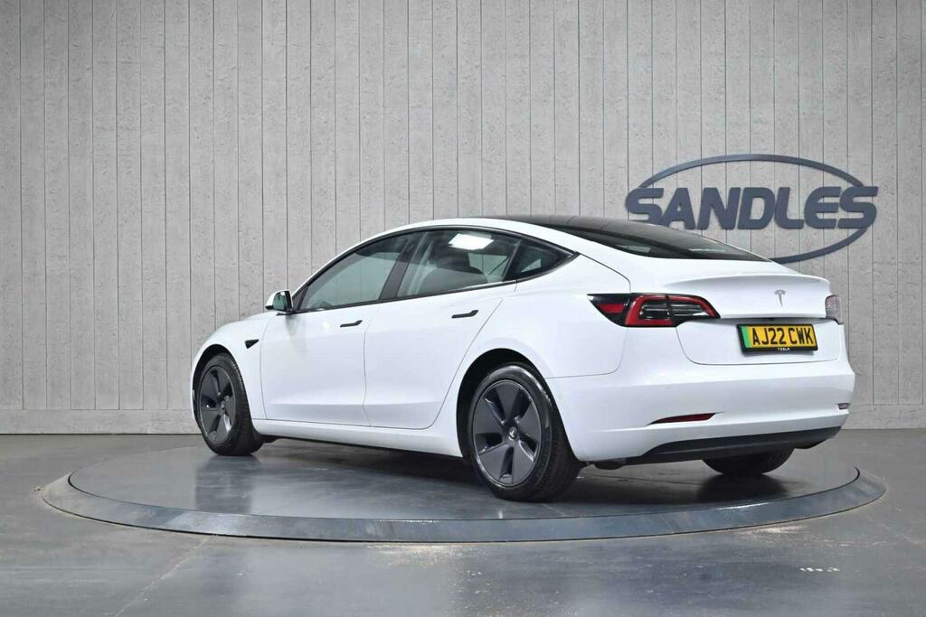 Tesla Model 3 Auto Rwd 4dr AJ22CWK White #3