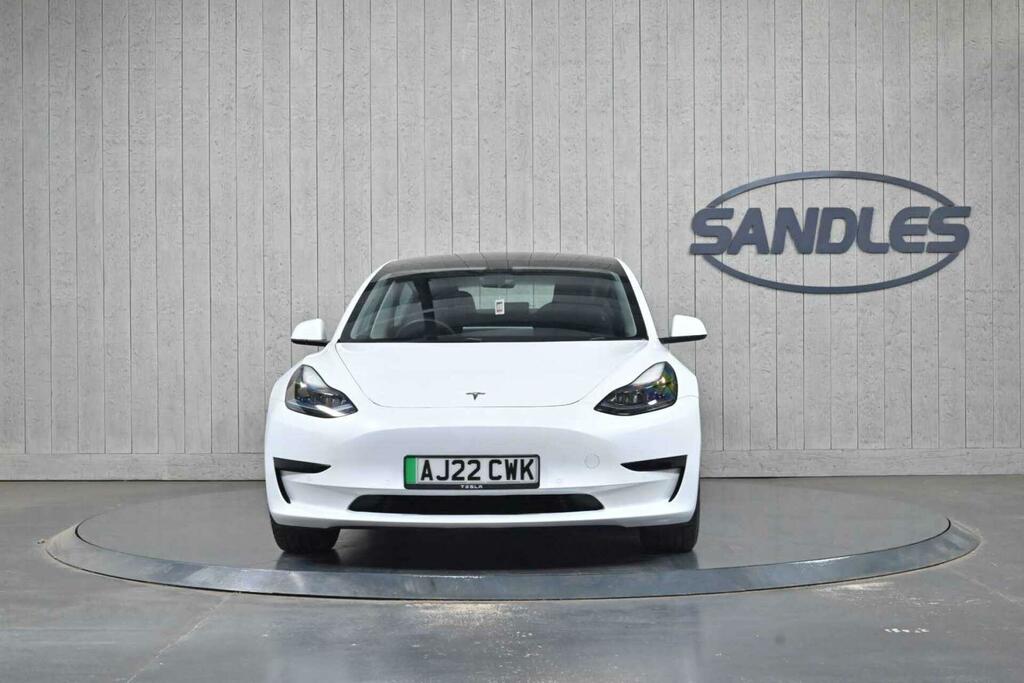 Tesla Model 3 Auto Rwd 4dr AJ22CWK White #4