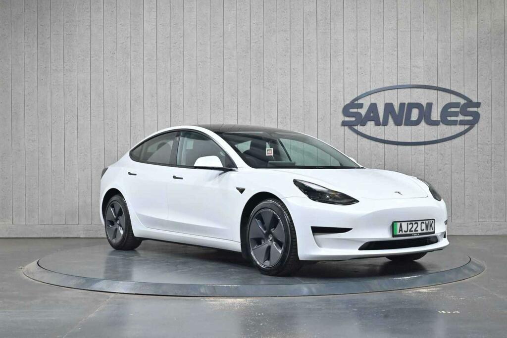 Tesla Model 3 Auto Rwd 4dr AJ22CWK White