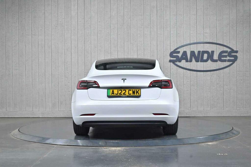 Tesla Model 3 Auto Rwd 4dr AJ22CWK White #6