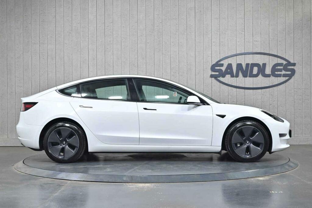 Tesla Model 3 Auto Rwd 4dr AJ22CWK White #5