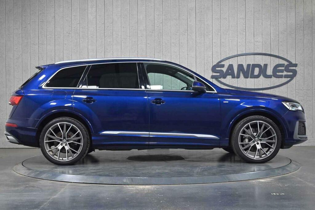 Audi Q7 3.0 Tdi V6 50 S Line Tiptronic Quattro Euro 6 Ss Blue #5
