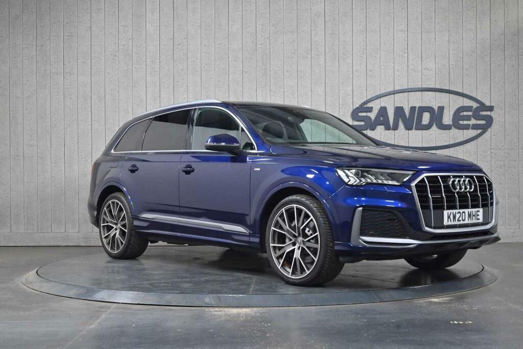 Audi Q7 3.0 Tdi V6 50 S Line Tiptronic Quattro Euro 6 Ss Blue