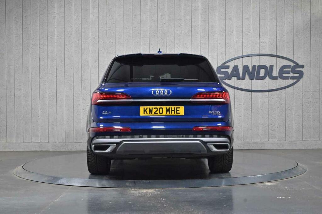 Audi Q7 3.0 Tdi V6 50 S Line Tiptronic Quattro Euro 6 Ss Blue #6