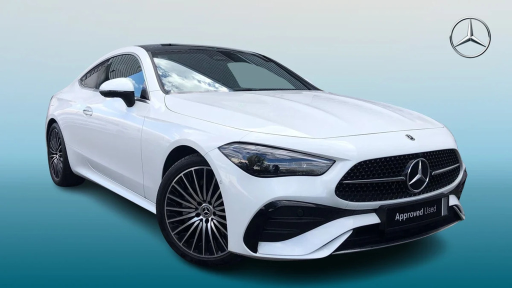 Mercedes-Benz CLE Class Cle 300 Amg Lne Prem Mhev White
