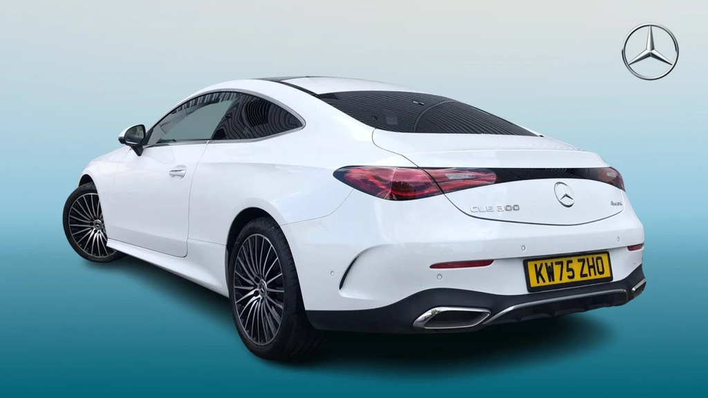 Mercedes-Benz CLE Class Cle 300 Amg Lne Prem Mhev White #2