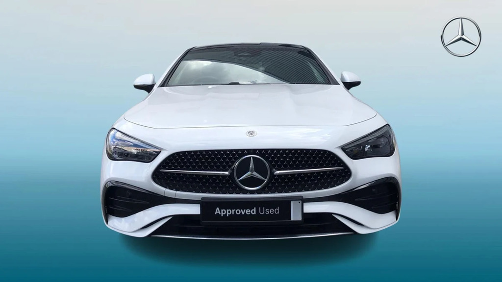 Mercedes-Benz CLE Class Cle 300 Amg Lne Prem Mhev White #6