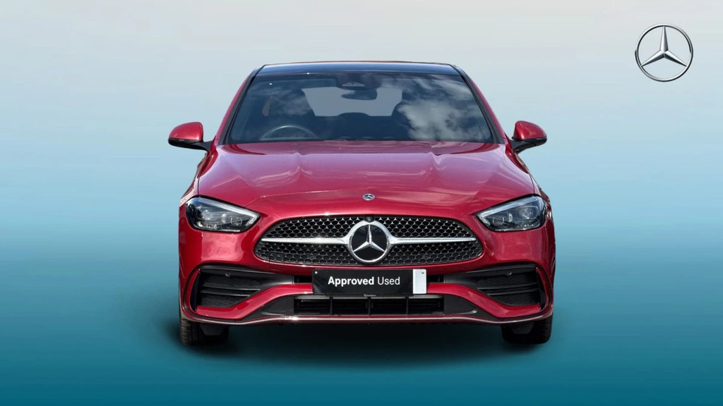 Mercedes-Benz C Class C 300 Amg Line Prem Mhe Silver #6