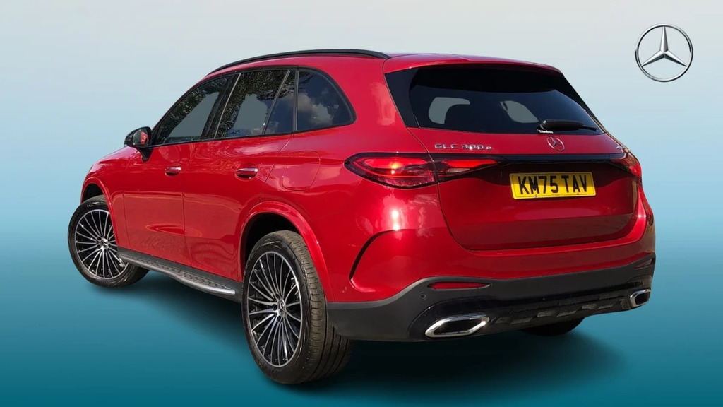 Mercedes-Benz GLC Class Glc 300 Amg Line Prem E KM75TAV Red #2
