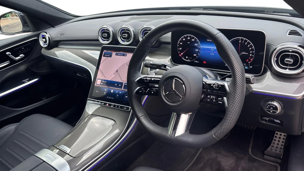 Mercedes-Benz C Class C 300 E Amg Line Premium Black #3