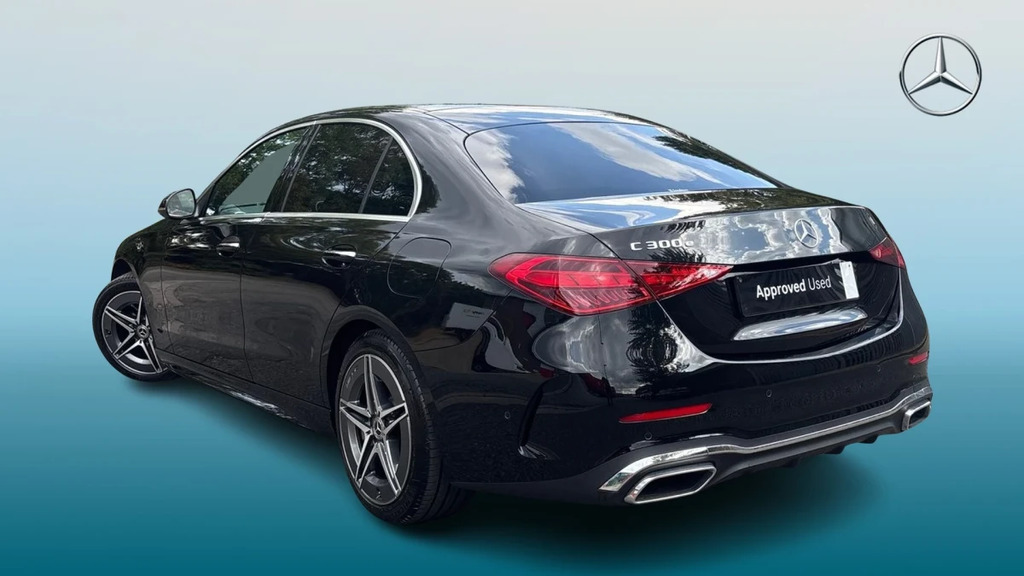 Mercedes-Benz C Class C 300 E Amg Line Premium Black #2