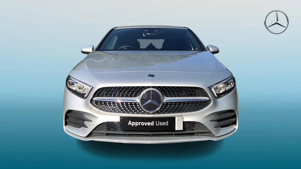 Mercedes-Benz A Class A 200 D Amg Line Premium Silver #6