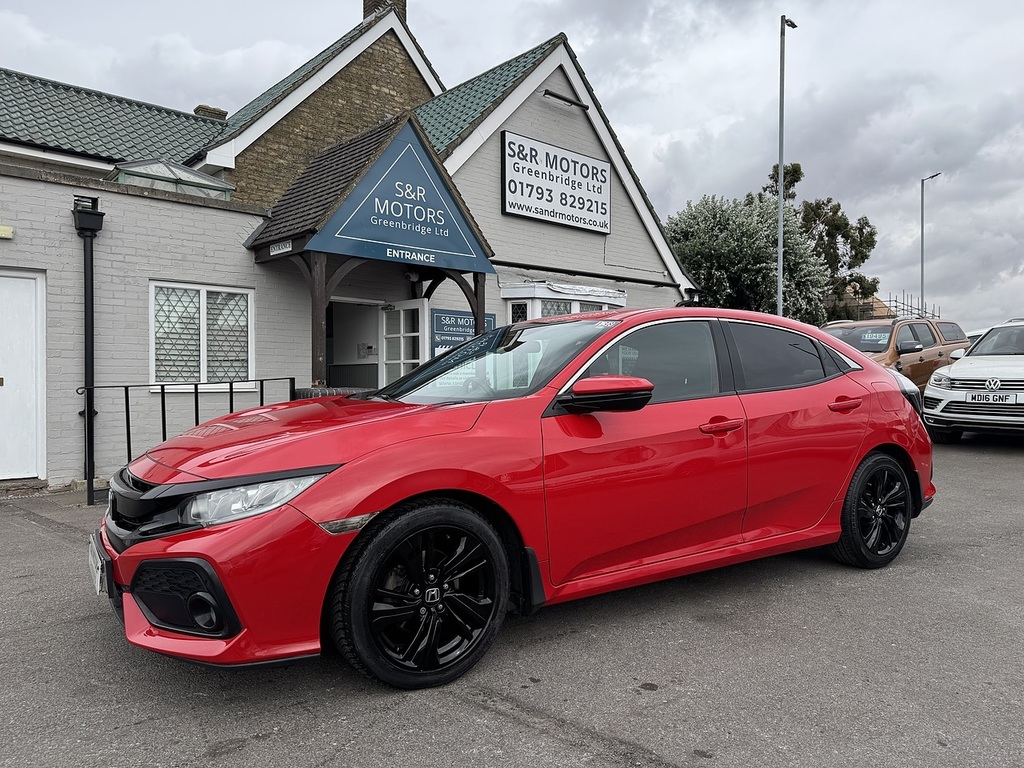 Honda Civic Vtec Turbo Sr Red