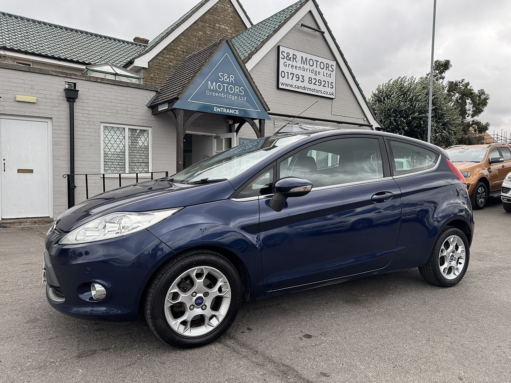 Ford Fiesta Zetec Blue