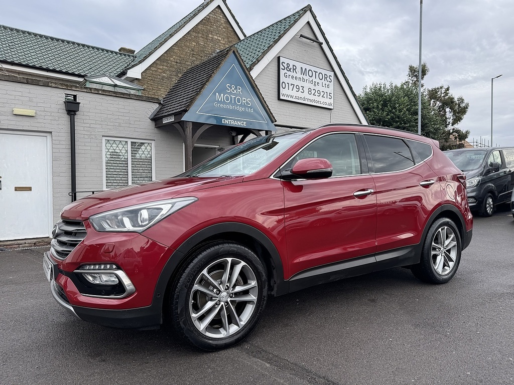 Hyundai Santa Fe Crdi Blue Drive Premium Se Red #2