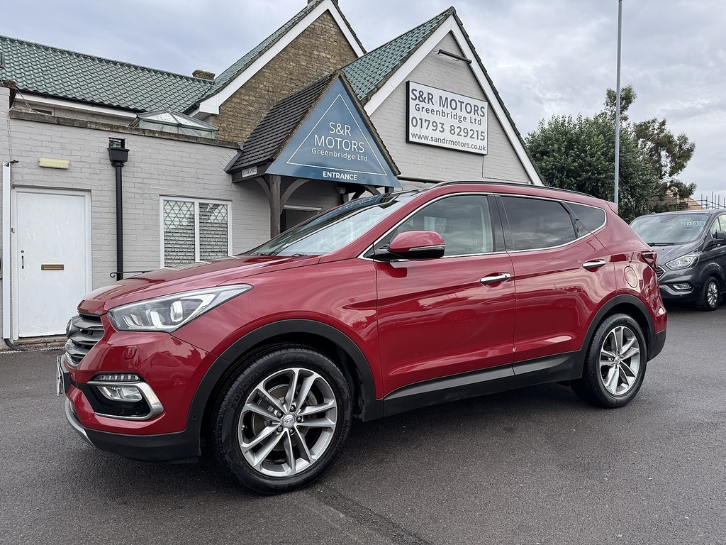 Hyundai Santa Fe Crdi Blue Drive Premium Se Red