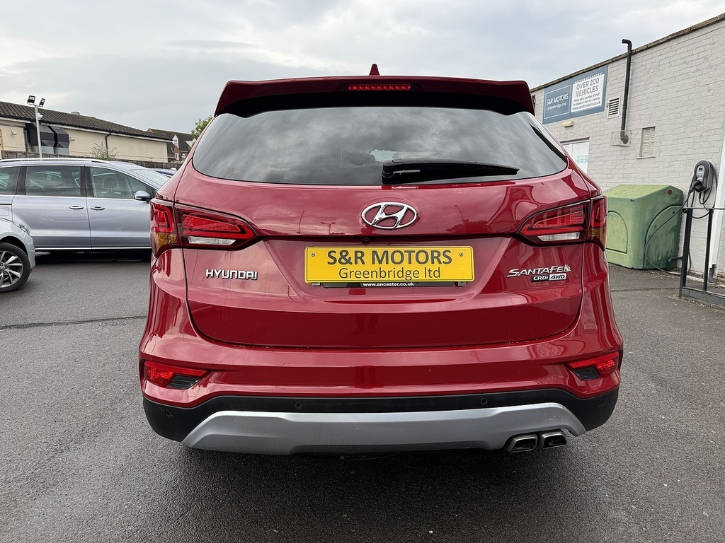 Hyundai Santa Fe Crdi Blue Drive Premium Se Red #5
