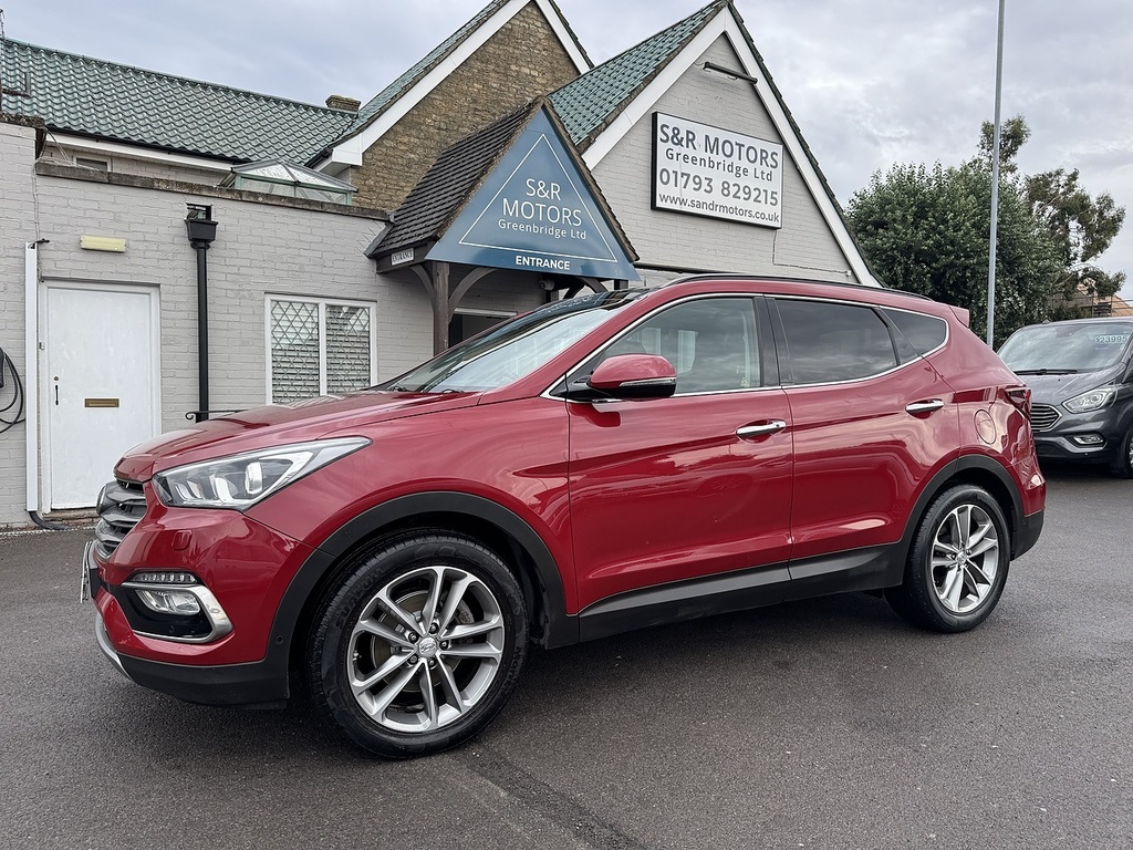 Hyundai Santa Fe Crdi Blue Drive Premium Se Red #3