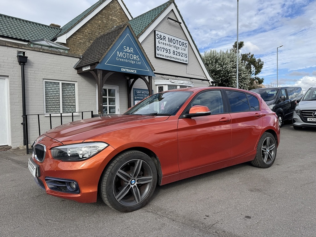 BMW 1 Series 118D Sport Orange