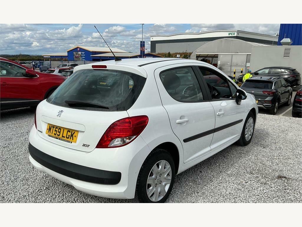 Peugeot 207 1.4 Hdi S Euro 4 White #2