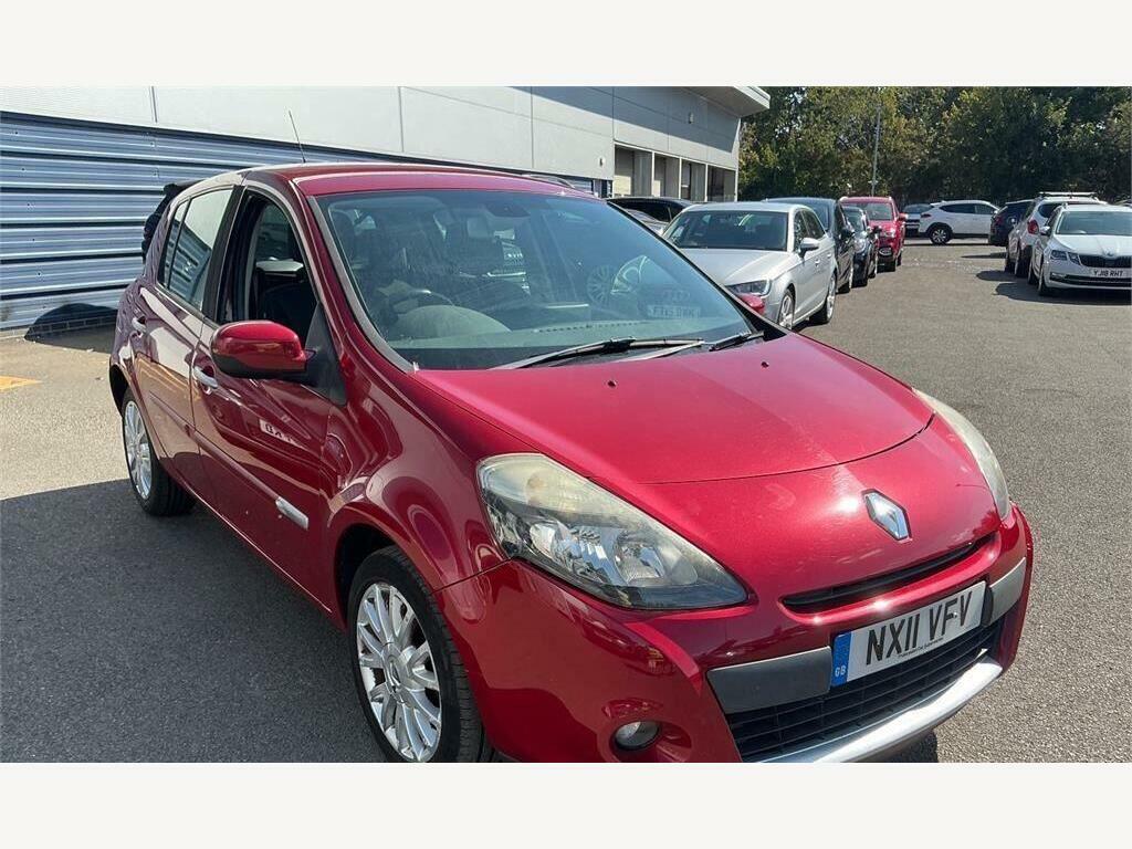 Renault Clio 1.5 Dci Dynamique Tomtom Euro 5 Red